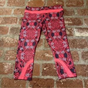 Lululemon Run Inspire Crop Full-On Luxtreme Prisma Multi Guava Lava Boom Juice